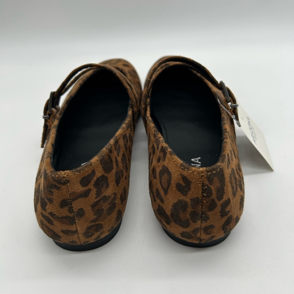 Arizona Jean Co AZ Helena Cheetah Mary Women’s Jane Flats 8 Leopard Print NWB - Picture 7 of 9